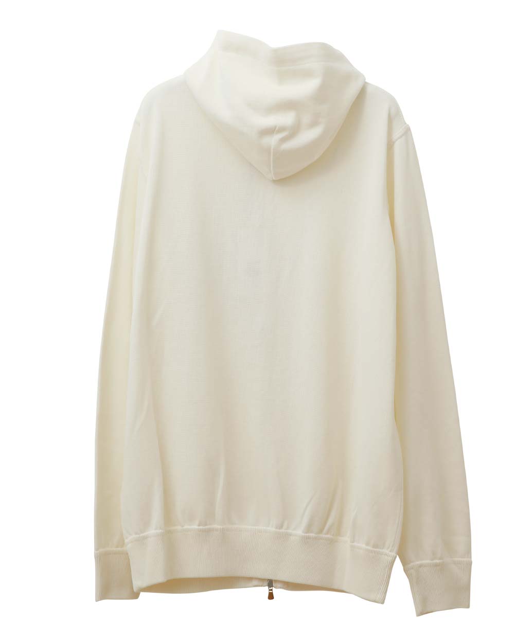 FILIPPO DE LAURENTIIS クレープコットン ジップパーカー