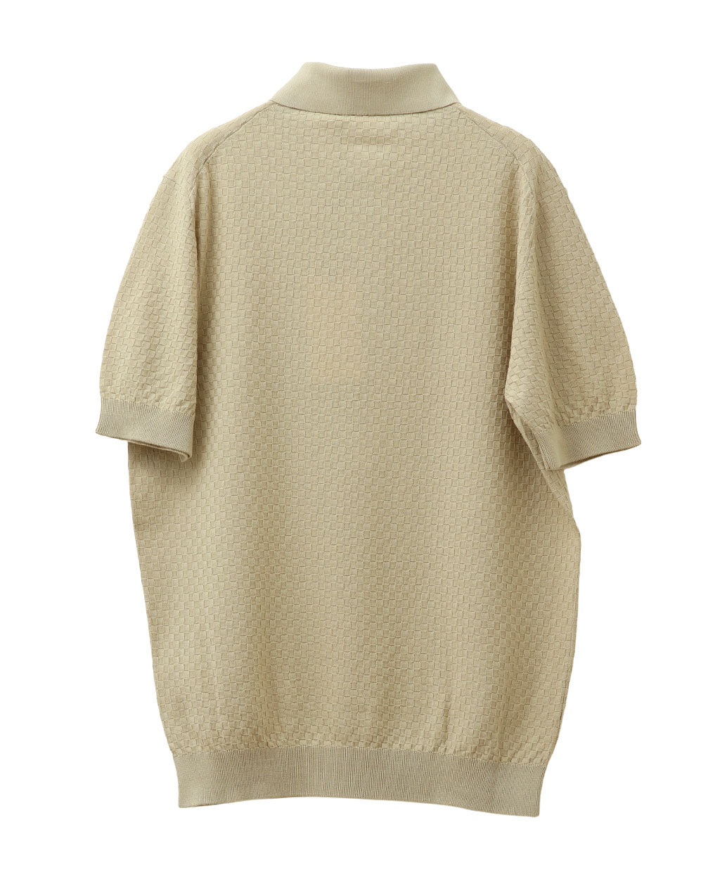 FILIPPO DE LAURENTIIS コットン 編地 ニットポロ
