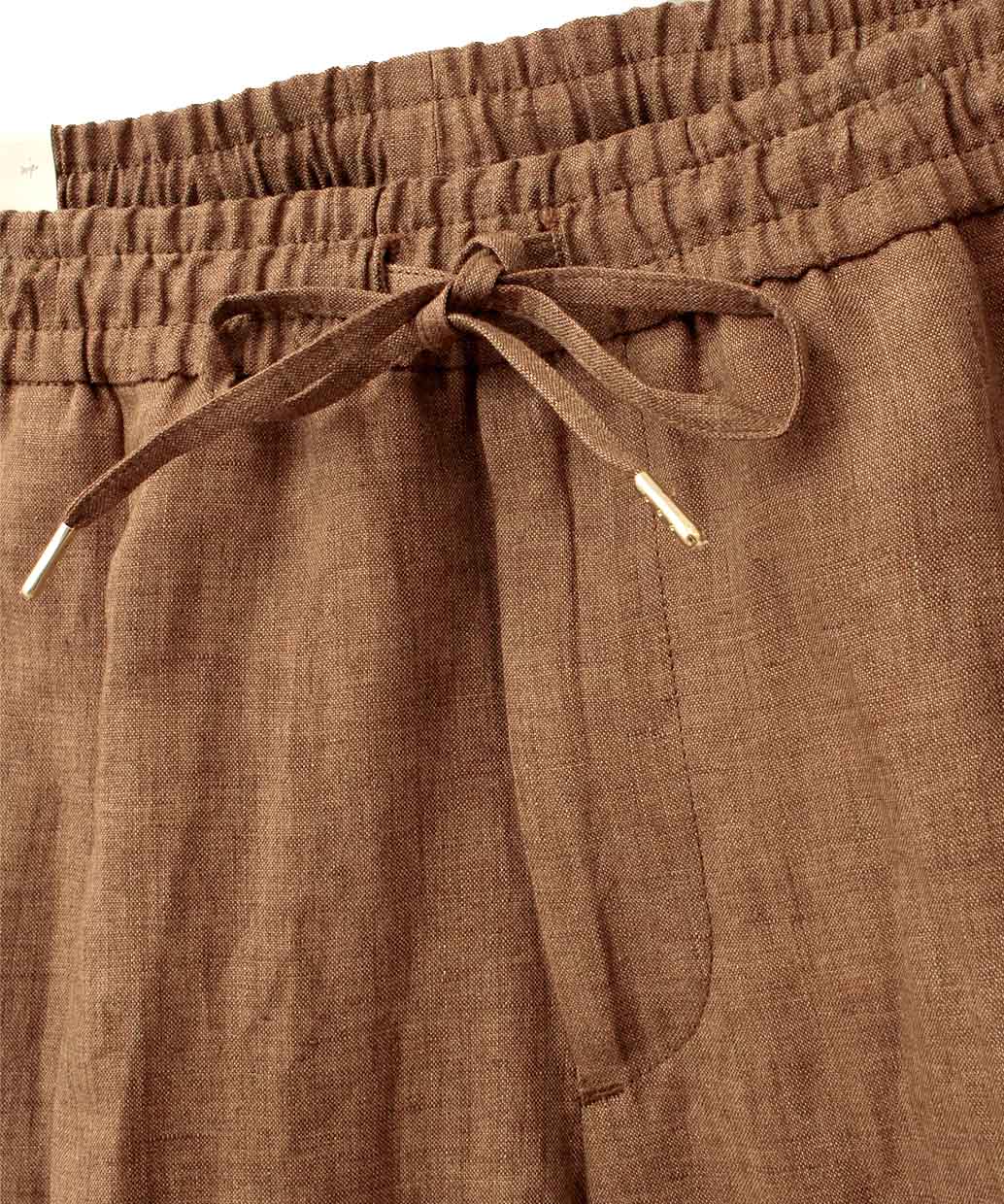 BRIGLIA 1949 WIMBLEDON Active Linen リネン ワンプリーツ イージーパンツ【B.R.CHANNELご紹介モデル】