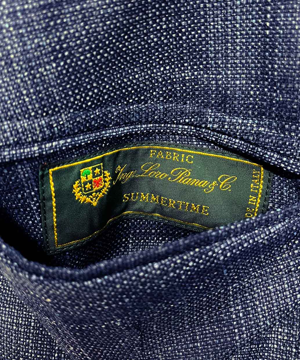 LARDINI Loro Piana ウールシルクリネン ダブル ジャケット ICONIC
