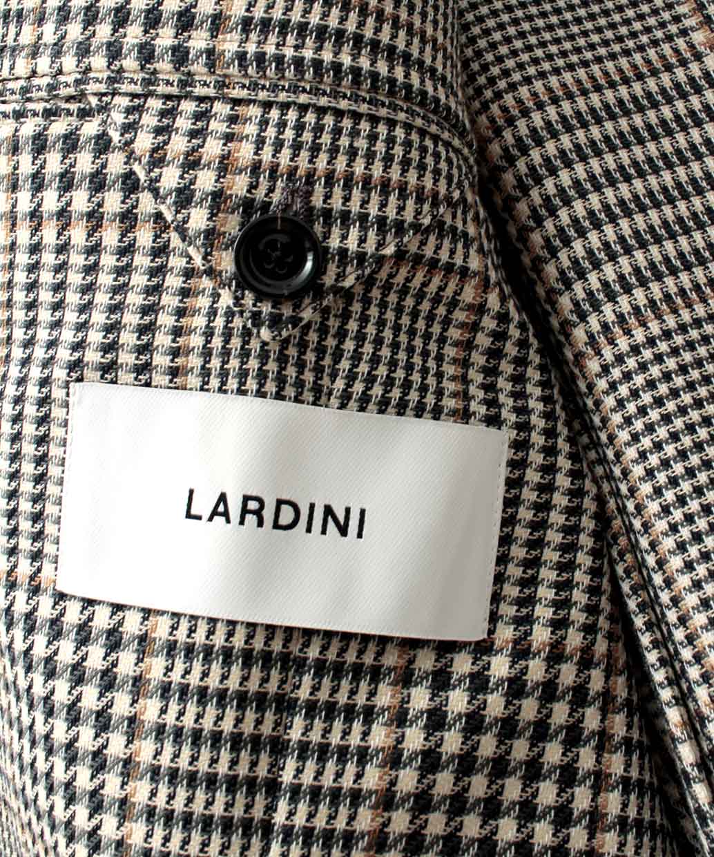 LARDINI ウールコットン シングル ジャケット  ADVANCE