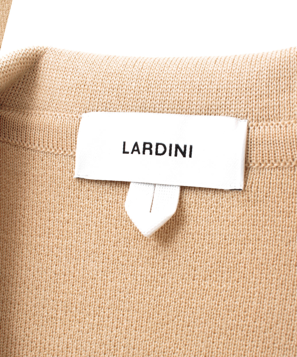 LARDINI ウール  シングル ニット ジャケット【B.R.CHANNELご紹介モデル】