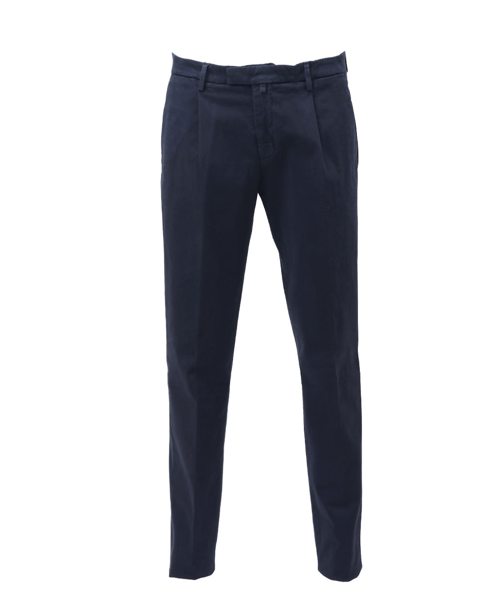 BRIGLIA 1949〈ブリリア 1949〉BG07 コットンストレッチ ワンプリーツ テーパードパンツ