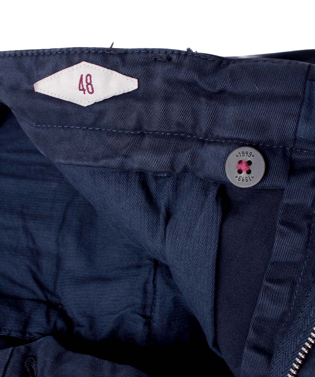 BRIGLIA 1949〈ブリリア 1949〉BG07 コットンストレッチ ワンプリーツ テーパードパンツ