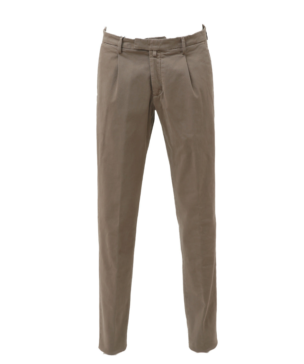 BRIGLIA 1949〈ブリリア 1949〉BG07 コットンストレッチ ワンプリーツ テーパードパンツ