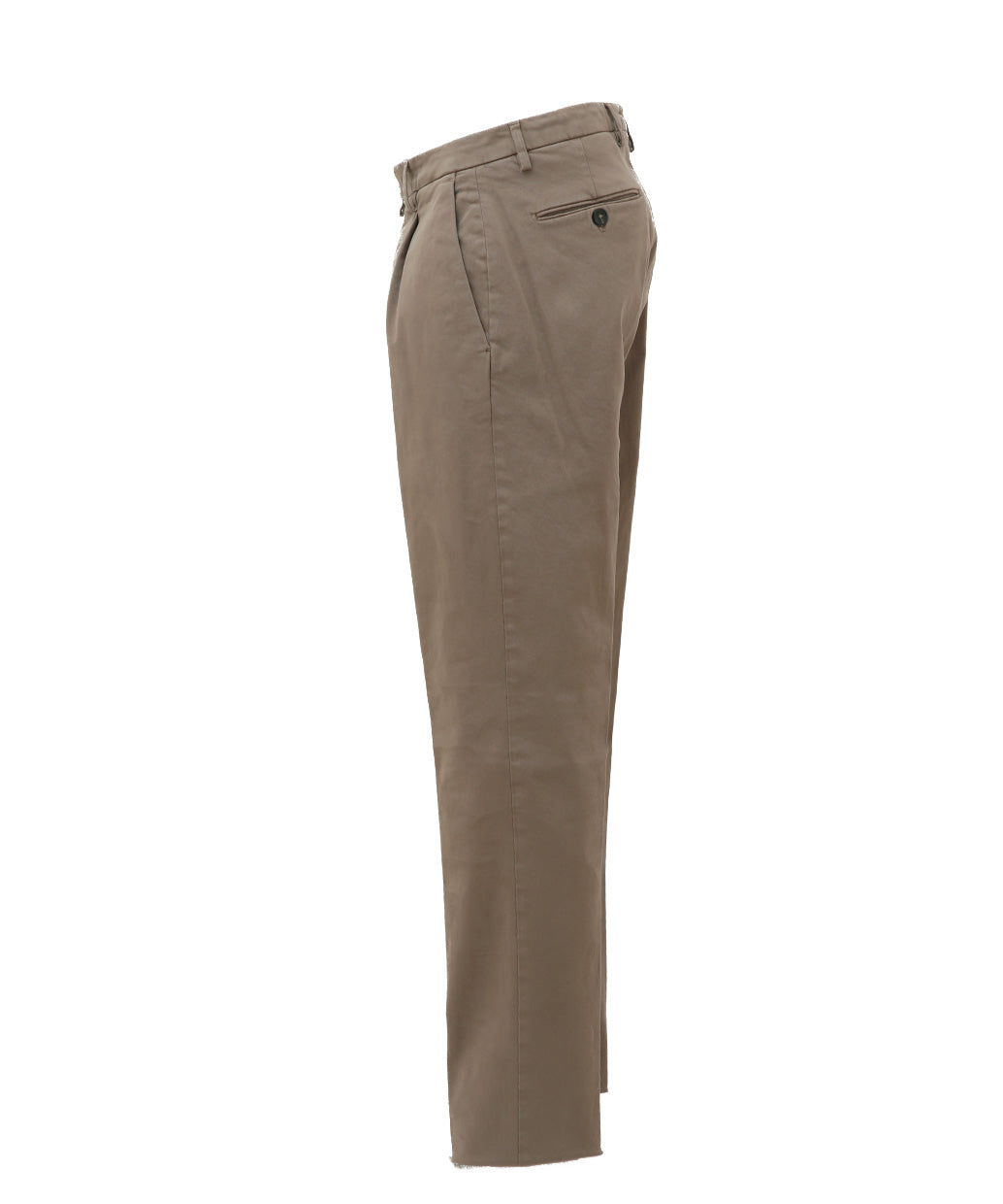 BRIGLIA 1949〈ブリリア 1949〉BG07 コットンストレッチ ワンプリーツ テーパードパンツ