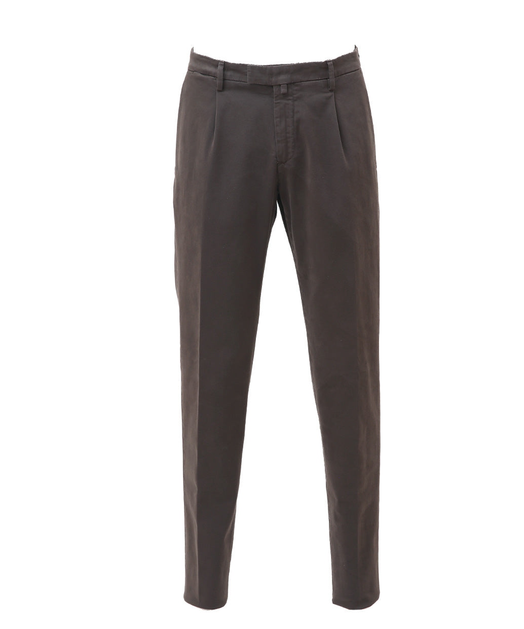 BRIGLIA 1949〈ブリリア 1949〉BG07 コットンストレッチ ワンプリーツ テーパードパンツ