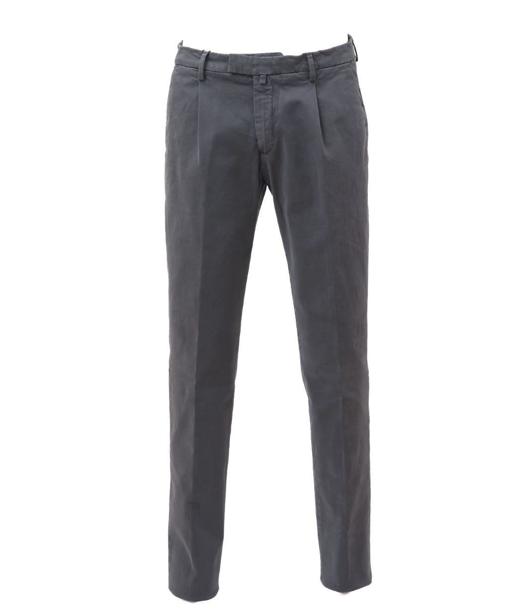 BRIGLIA 1949〈ブリリア 1949〉BG07 コットンストレッチ ワンプリーツ テーパードパンツ
