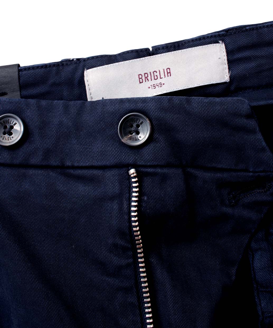BRIGLIA 1949〈ブリリア 1949〉 BG02 コットンストレッチ 2プリーツパンツ