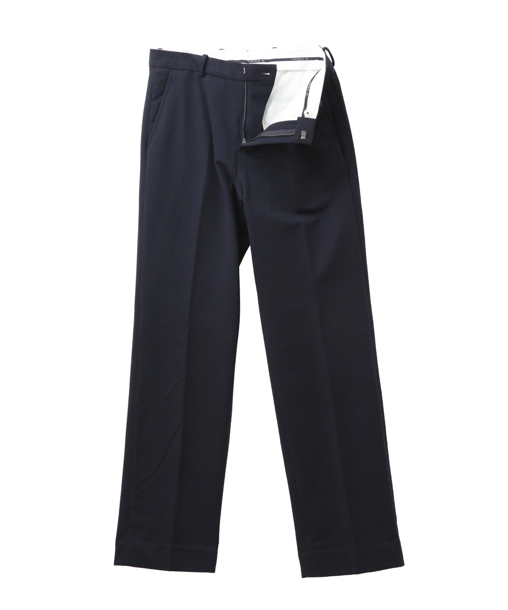 【B.R.CHANNELご紹介モデル】CIRCOLO 1901〈チルコロ 1901〉 コットンストレッチ ノープリーツ パンツ