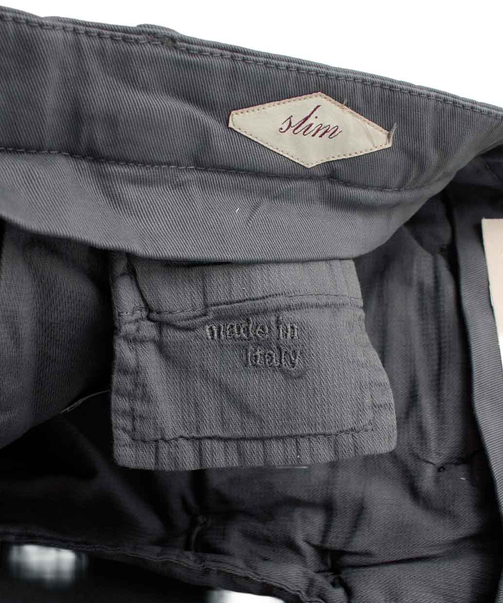 BRIGLIA 1949 BG07 コットン ストレッチ ワンプリーツ パンツ【B.R.CHANNELご紹介モデル】【干場氏モデル】