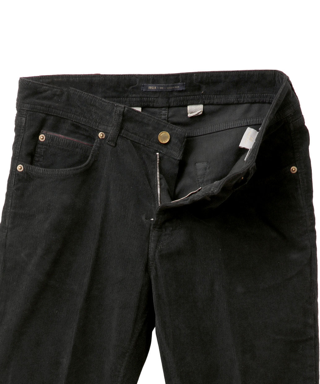 BRIGLIA 1949 RIBOT コットン コーデュロイ ストレッチ パンツ【B.R.CHANNELご紹介モデル】