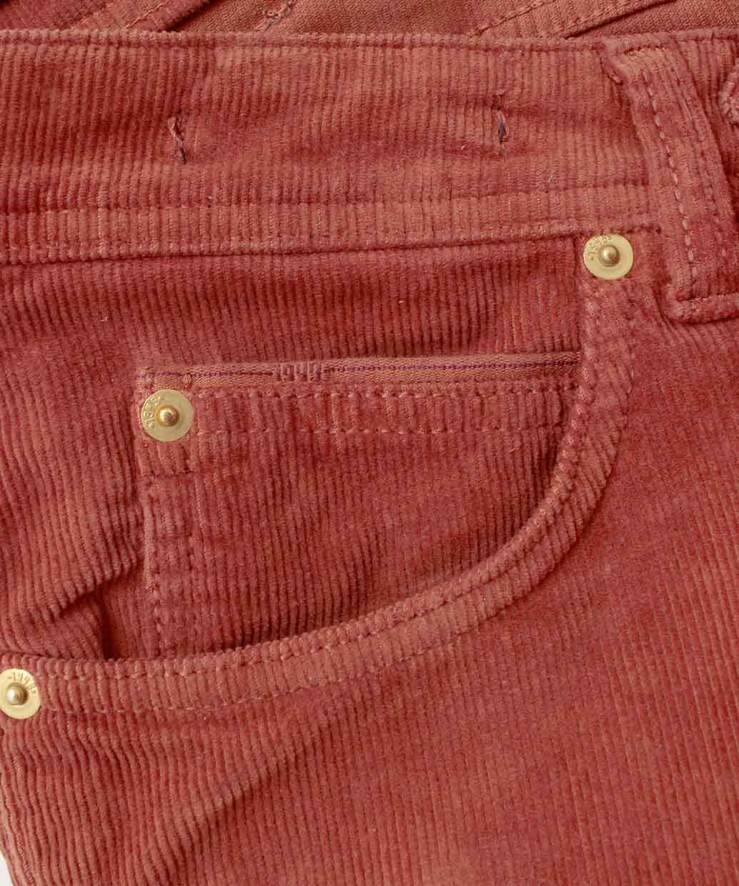 BRIGLIA 1949 RIBOT コットン コーデュロイ ストレッチ パンツ【B.R.CHANNELご紹介モデル】