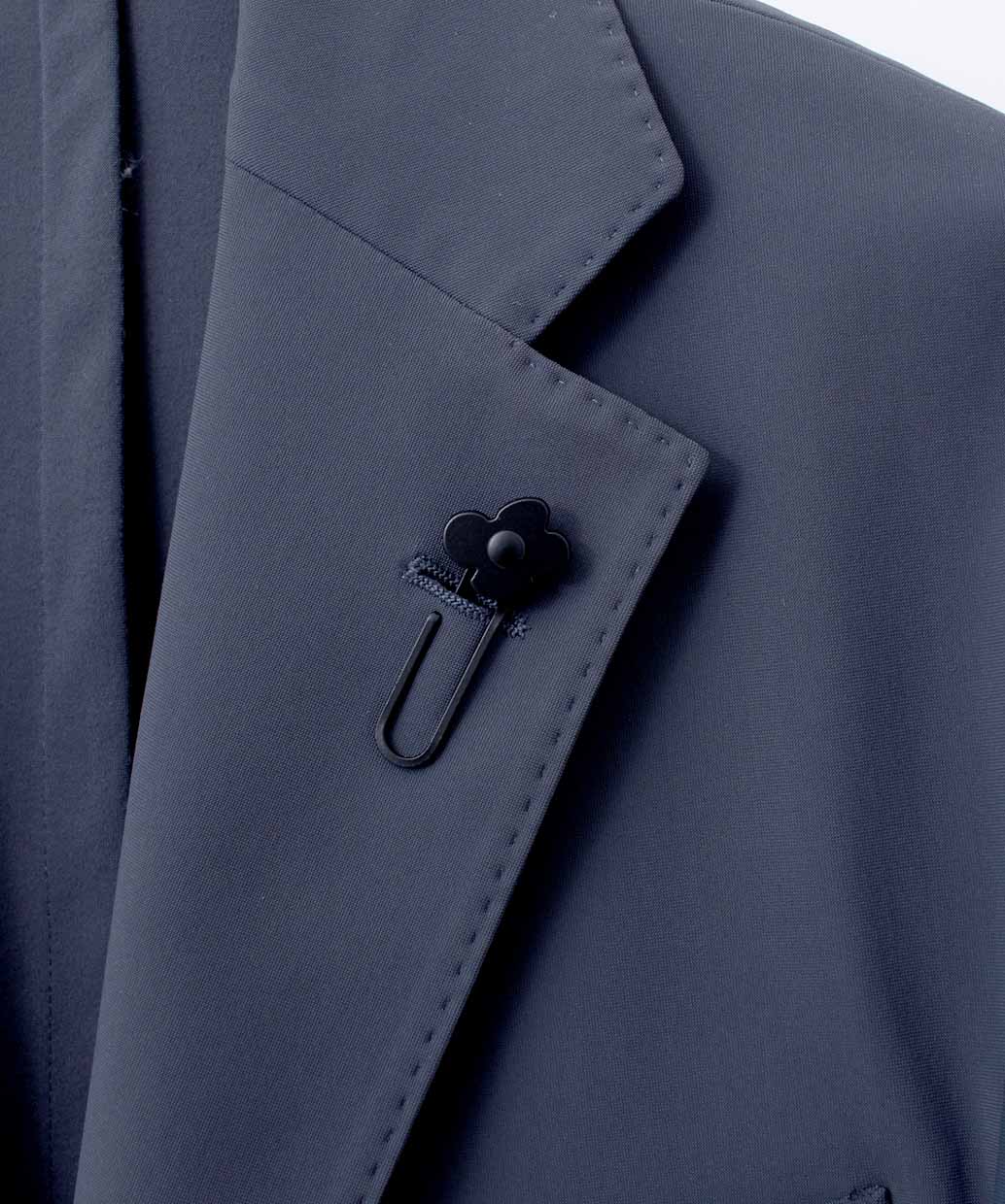 LARDINI ナイロン・ポリウレタン アクティブ シングル スーツ【B.R.CHANNELご紹介モデル】【干場氏モデル】