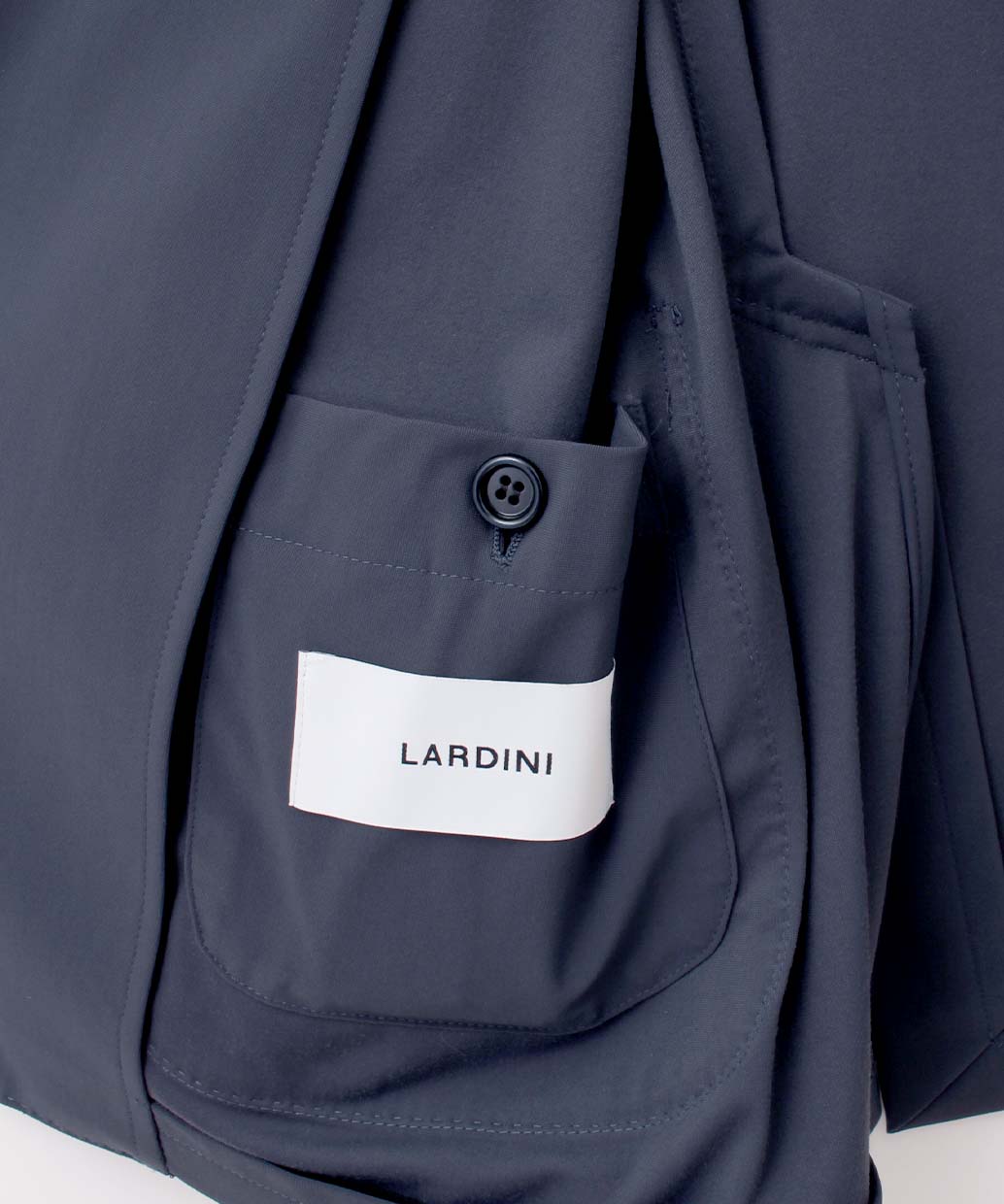 LARDINI ナイロン・ポリウレタン アクティブ シングル スーツ【B.R.CHANNELご紹介モデル】【干場氏モデル】