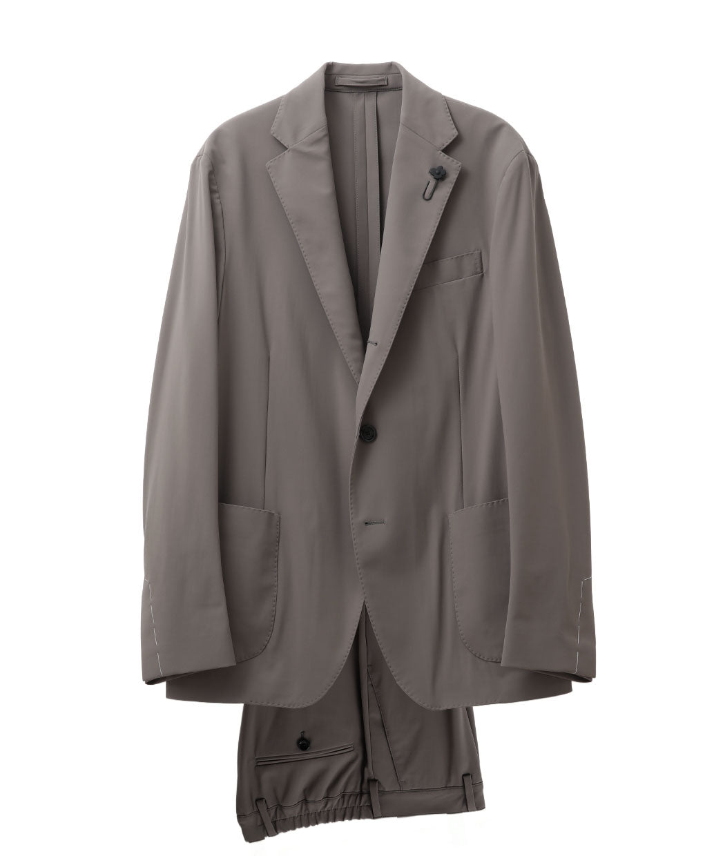 【B.R.CHANNELご紹介モデル】LARDINI〈ラルディーニ〉 ナイロンポリウレタン シングル スーツ EASYWEAR