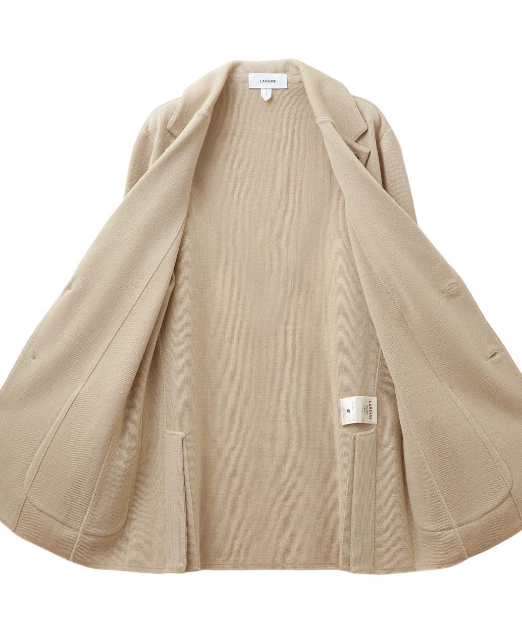 LARDINI〈ラルディーニ〉 ウール ニットジャケット