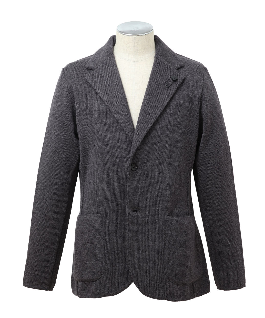 LARDINI〈ラルディーニ〉 ウール ニットジャケット