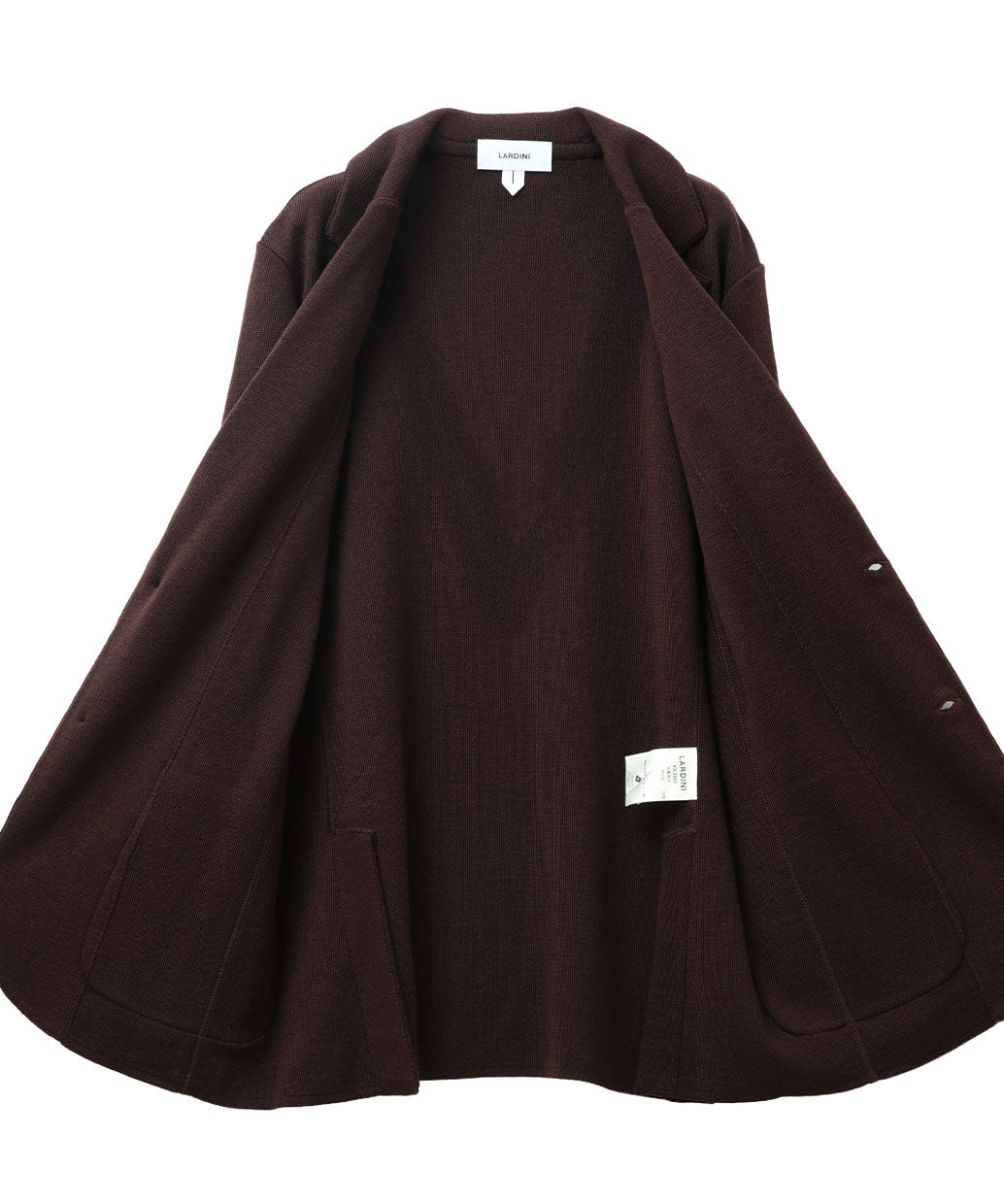 LARDINI〈ラルディーニ〉 ウール ニットジャケット