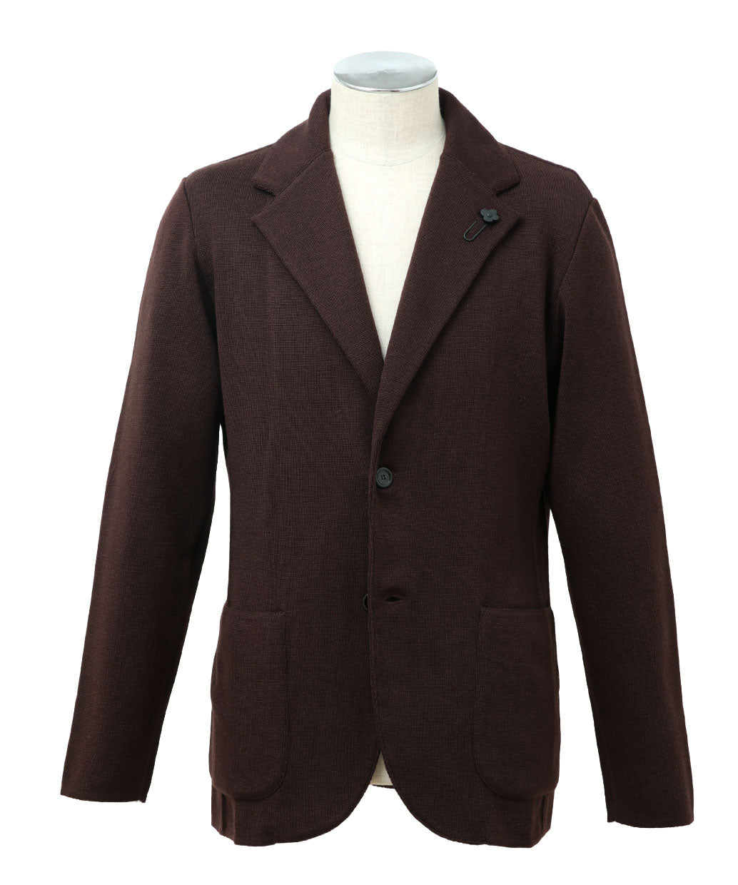 LARDINI〈ラルディーニ〉 ウール ニットジャケット