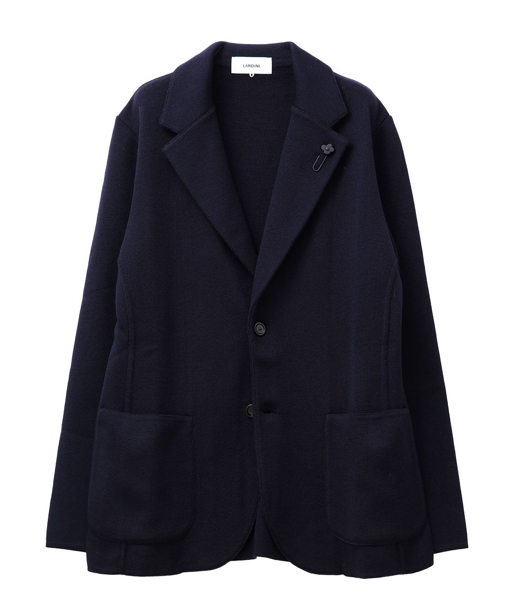 LARDINI〈ラルディーニ〉 ウール ニットジャケット