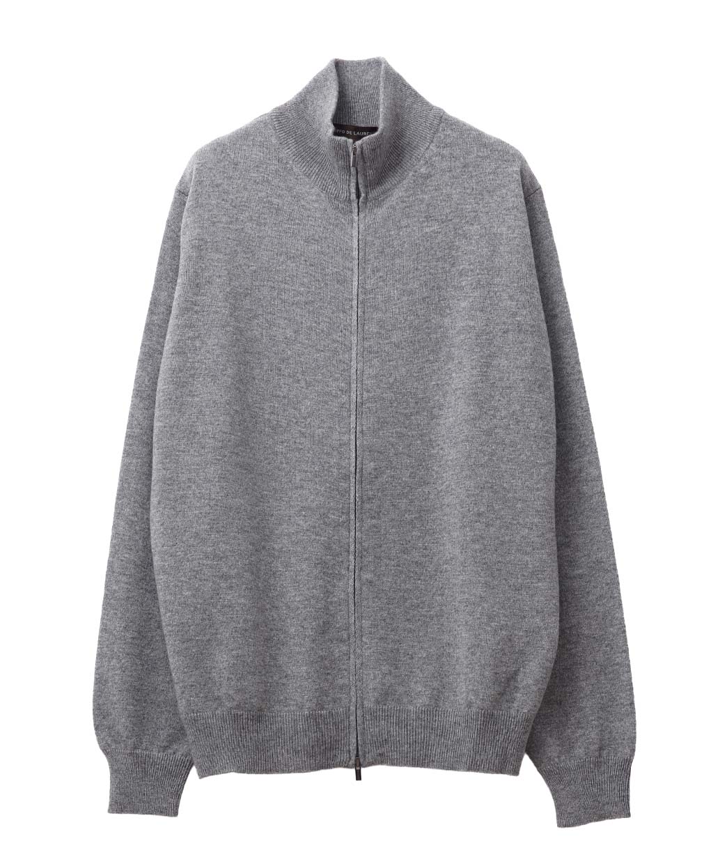 FILIPPO DE LAURENTIIS〈フィリッポ デ ローレンティス〉 ウールカシミヤ フルジップニットジャケット