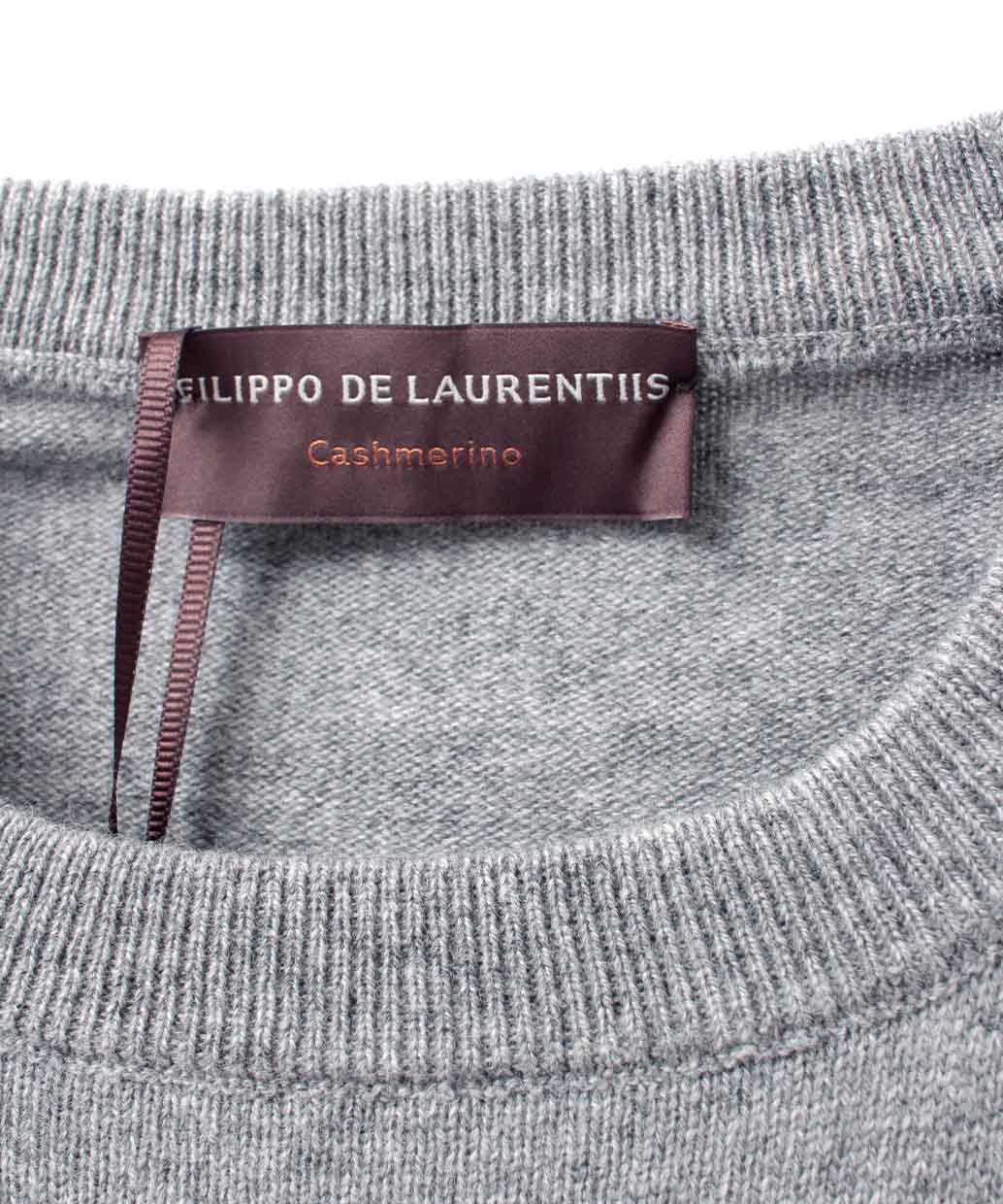 FILIPPO DE LAURENTIIS〈フィリッポ デ ローレンティス〉 ウールカシミヤ クルーネック ニット