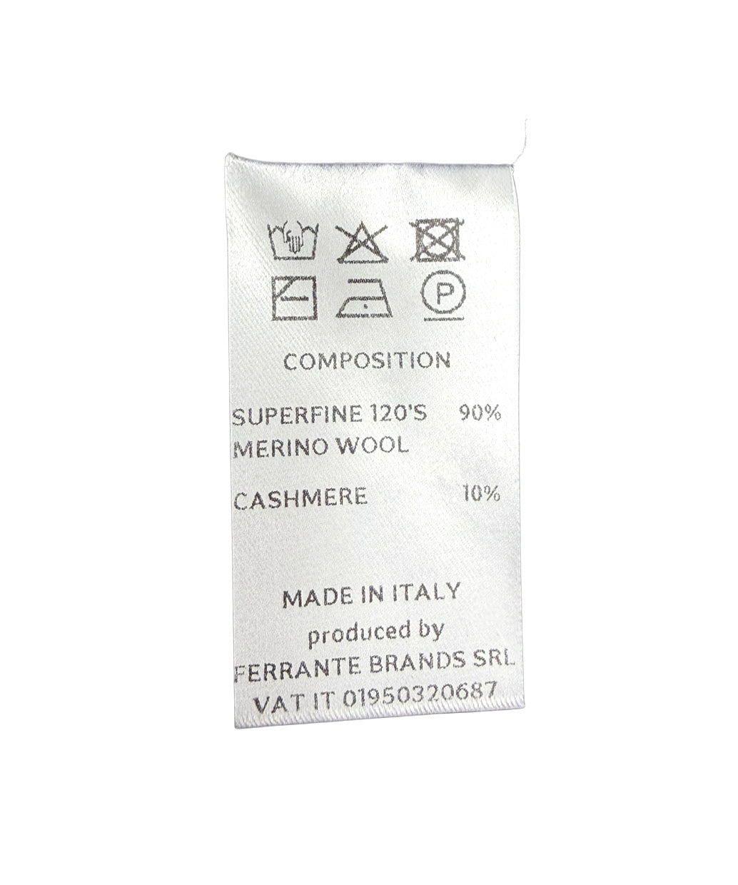 FILIPPO DE LAURENTIIS〈フィリッポ デ ローレンティス〉 ウールカシミヤ クルーネック ニット
