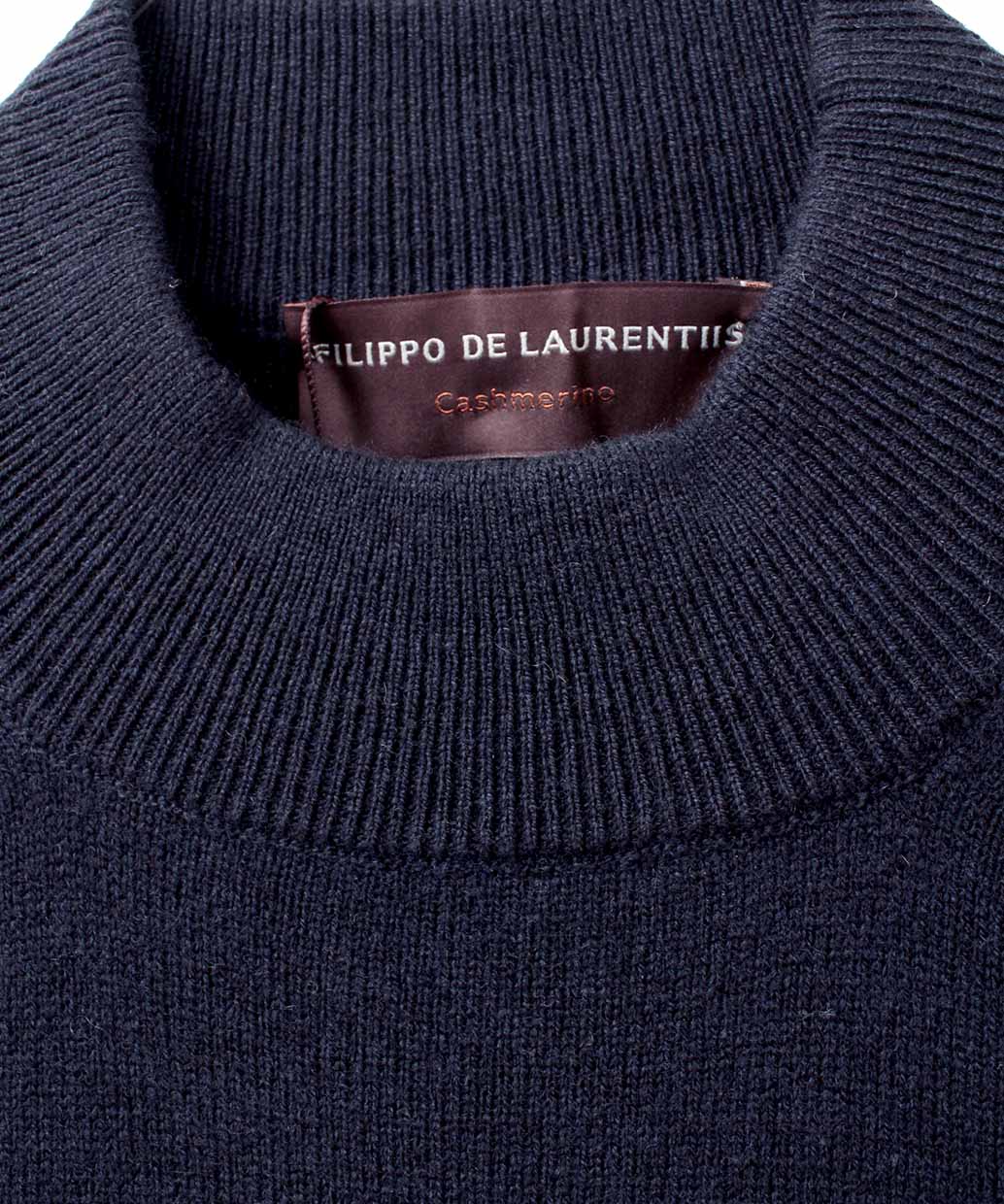 FILIPPO DE LAURENTIIS〈フィリッポ デ ローレンティス〉 ウールカシミヤ モックネック ニット