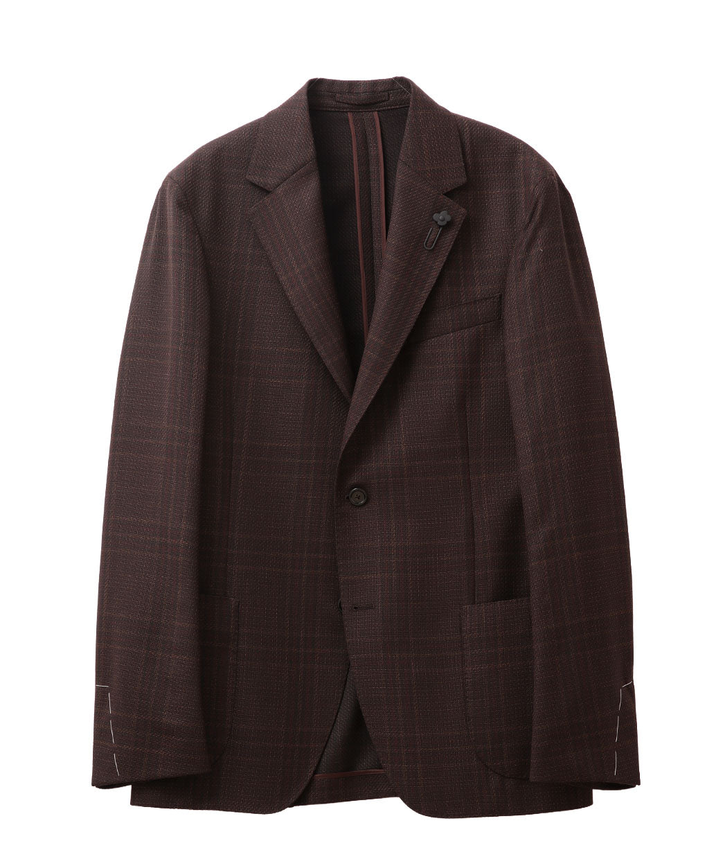【B.R.CHANNELご紹介モデル】LARDINI〈ラルディーニ〉 ウール シングル ジャケット ROMA