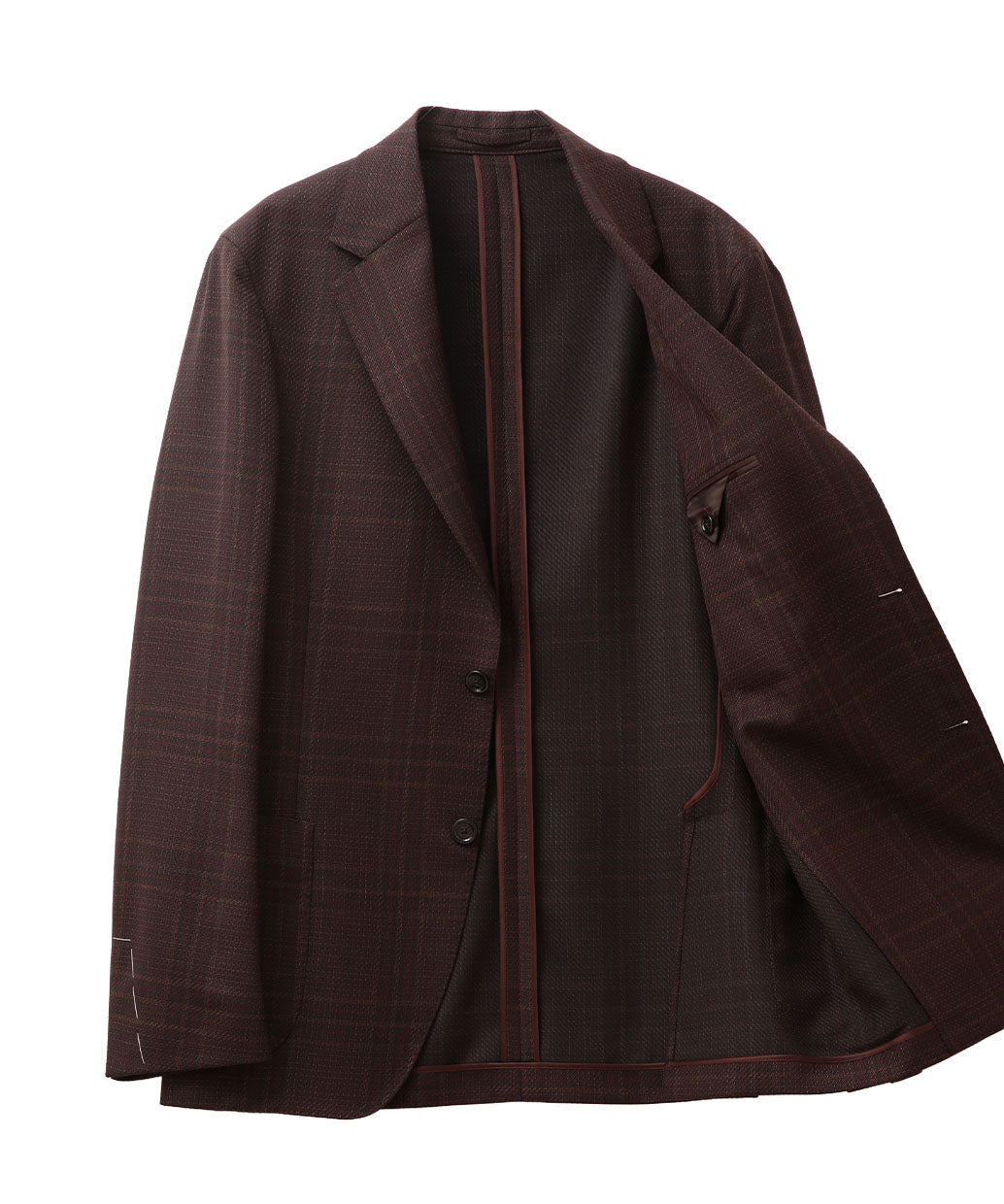 【B.R.CHANNELご紹介モデル】LARDINI〈ラルディーニ〉 ウール シングル ジャケット ROMA