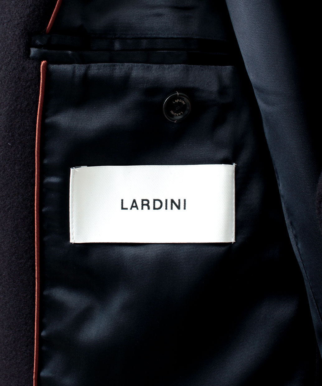 LARDINI〈ラルディーニ〉 ウールメルトン ピーコート