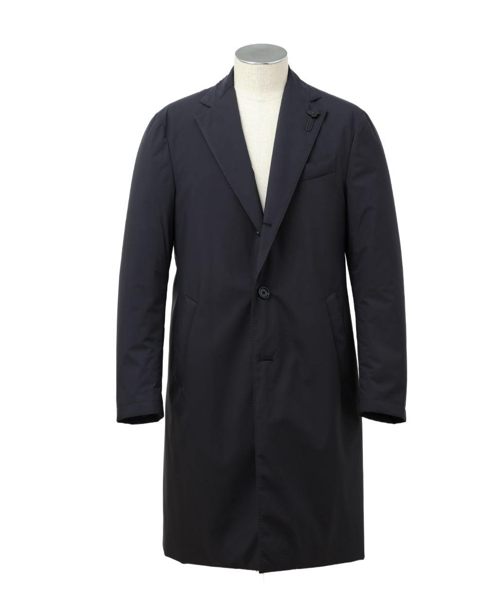 LARDINI〈ラルディーニ〉 ポリエステル チェスターコート