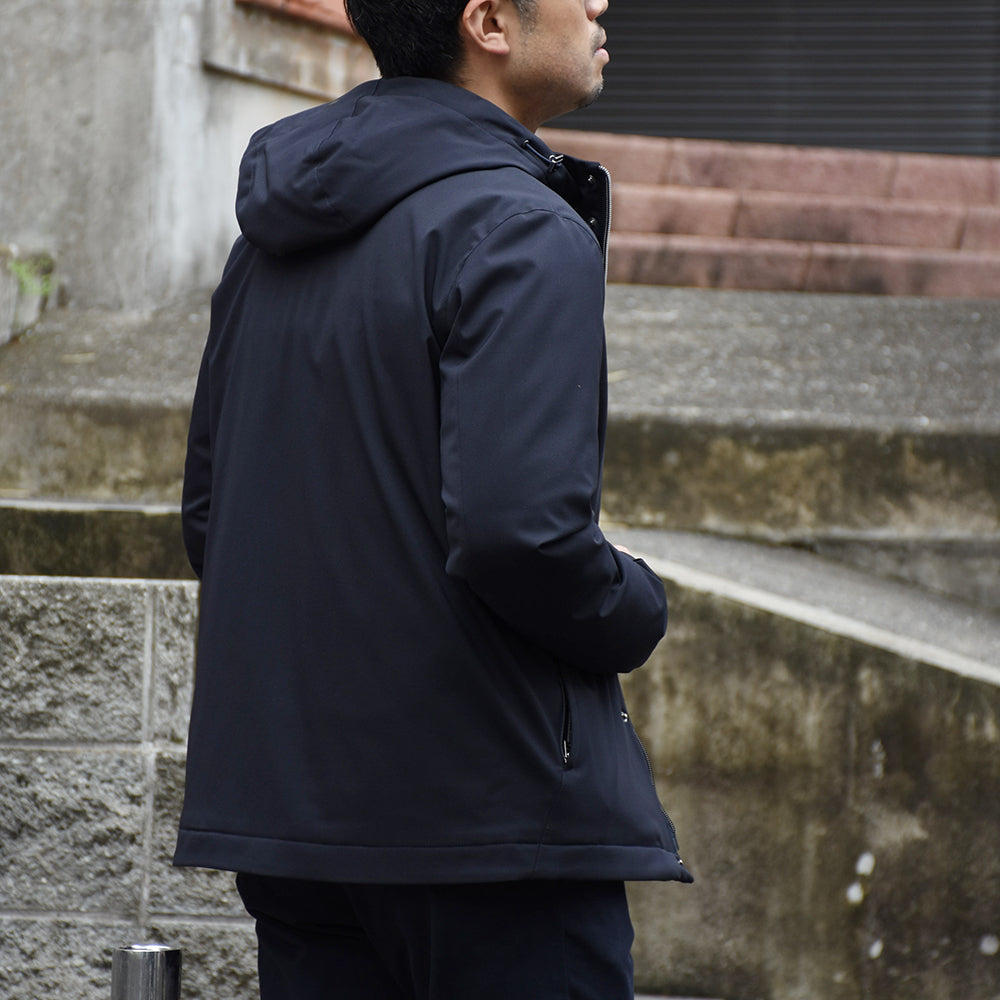 ヘルノ / LIGHTWEIGHT DIAGONAL フーデッド ダウンジャケット/PI001364U 12650