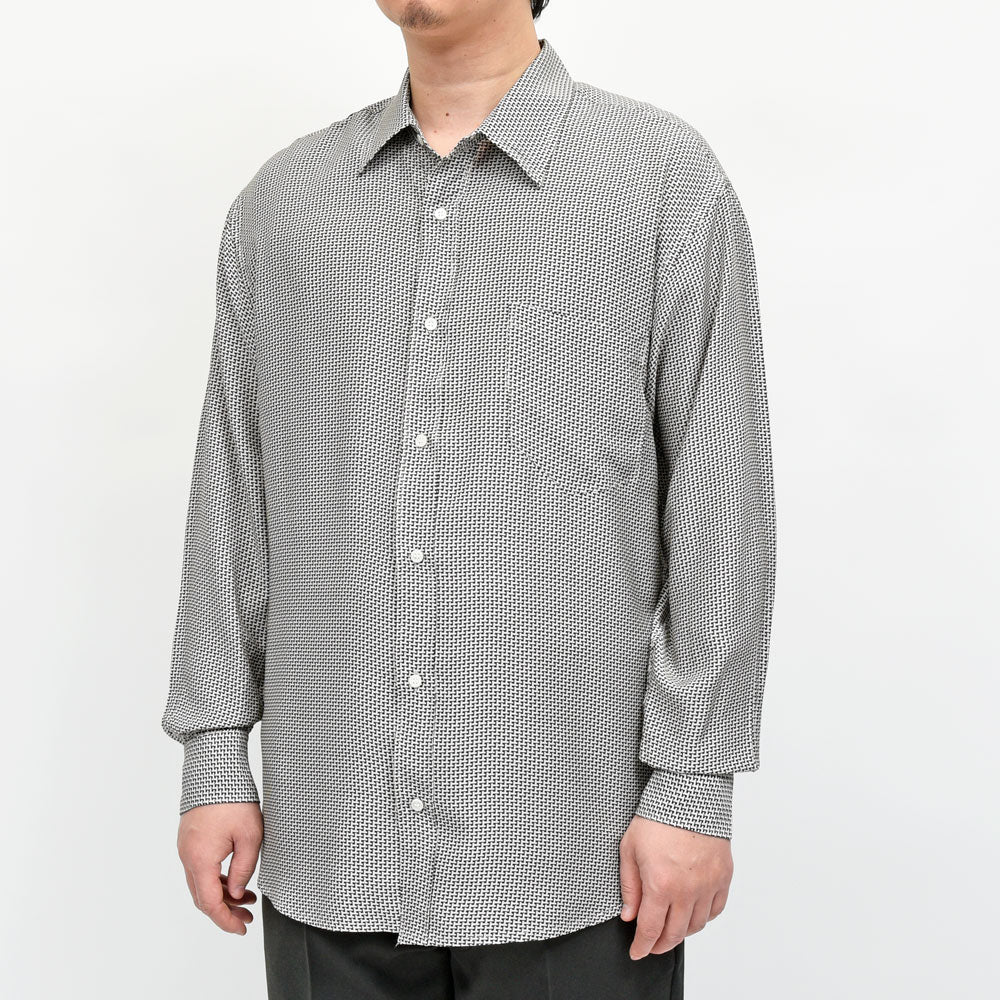 mando（マンド） レーヨンシルクプリントシャツ 26195-005 11061400037