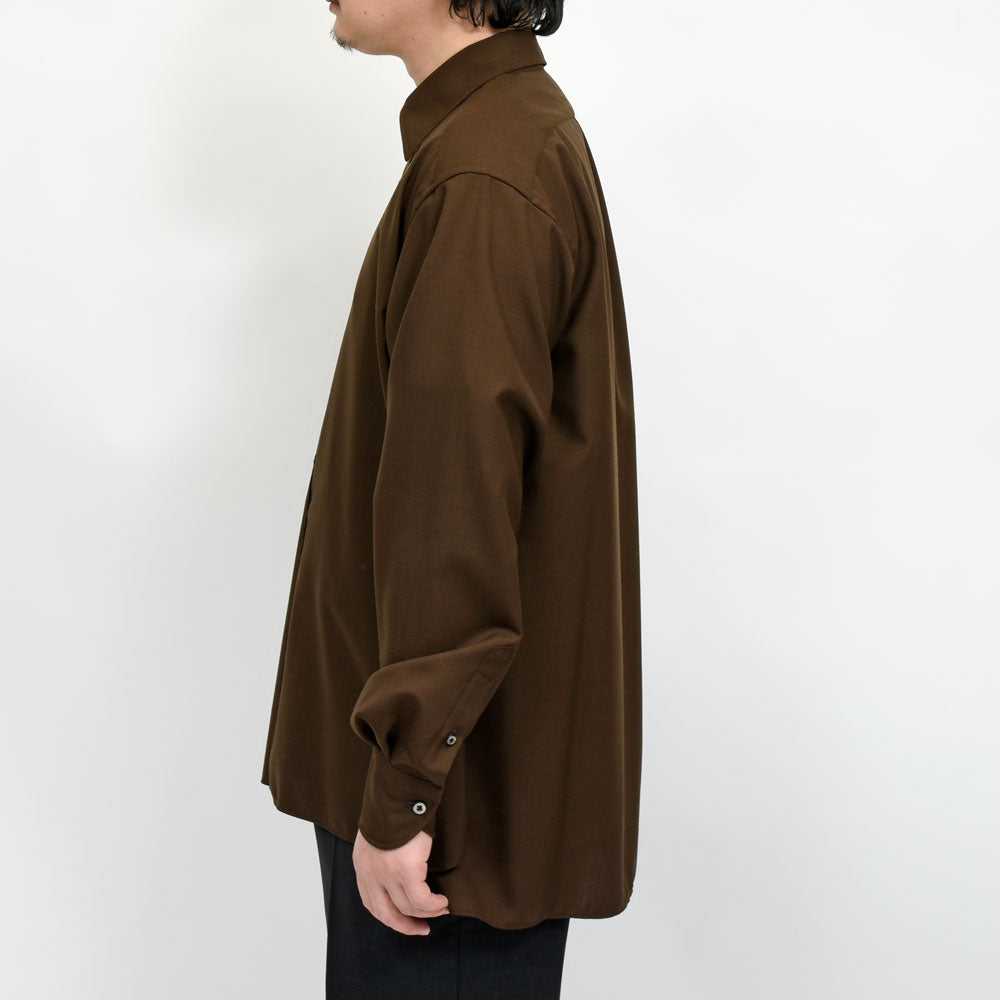 la favola（ラファーヴォラ） ウールトロピカルシャツ BIG SHIRT S10 11061400146