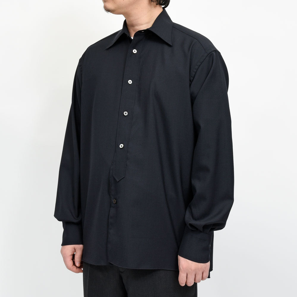 la favola（ラファーヴォラ） ウールトロピカルシャツ BIG SHIRT S10 11061400146