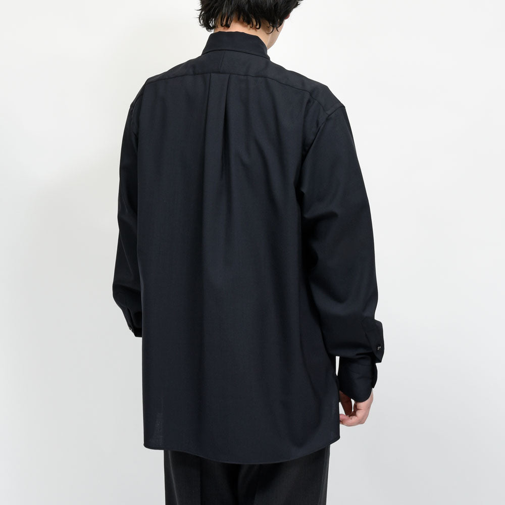 la favola（ラファーヴォラ） ウールトロピカルシャツ BIG SHIRT S10 11061400146