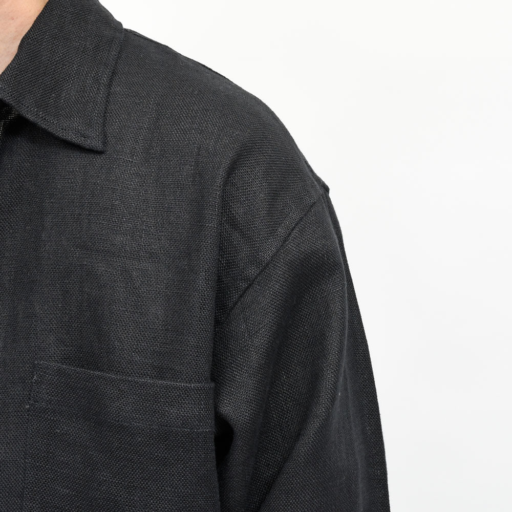 moncao（モンサオ） リネンプルオーバーシャツ M021380-LN 11061400172