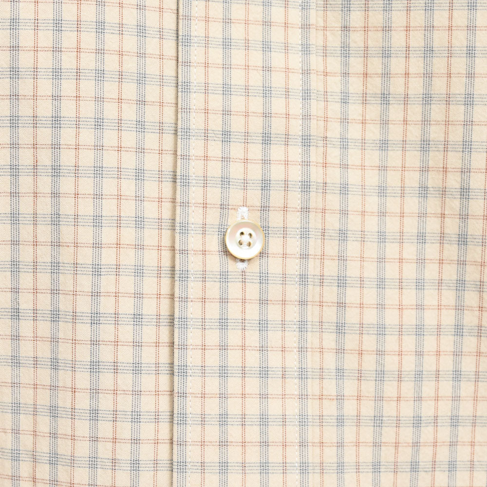 la favola（ラファーヴォラ） コットンチェックシャツ BIG SHIRT S10 11061401146
