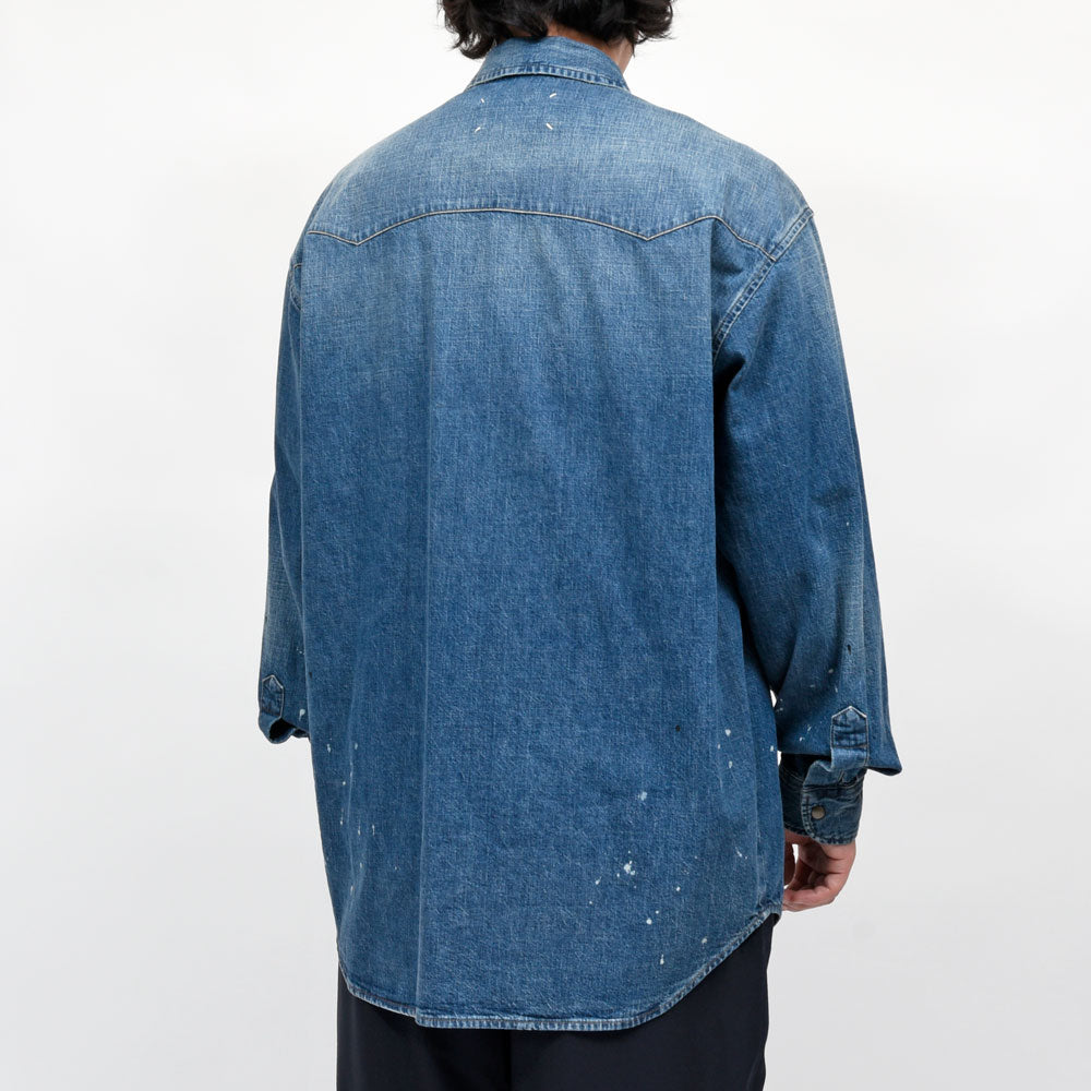 Maison Margiela（メゾン マルジェラ） デニムウェスタンシャツ S50DT0084M30021 11062400144