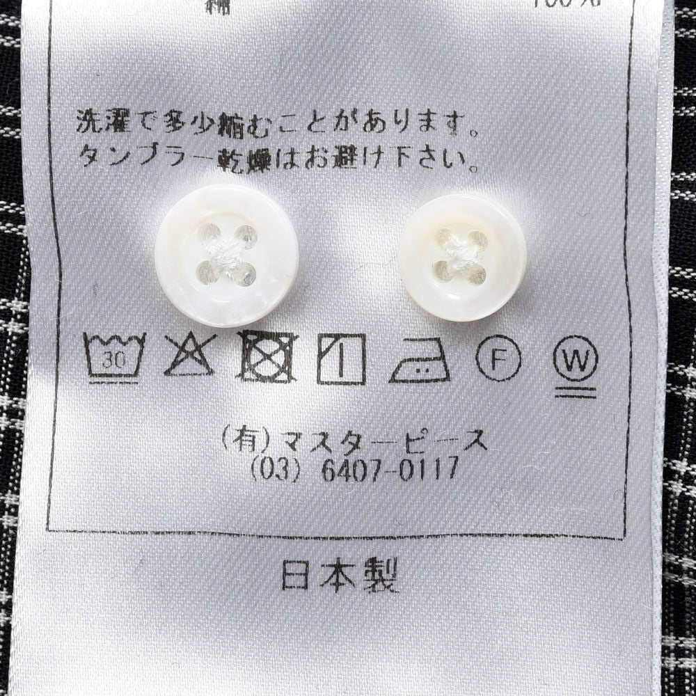garoh（ガロウ）shirt04 コットングラフチェックボタンダウンカラーシャツ 11062800195