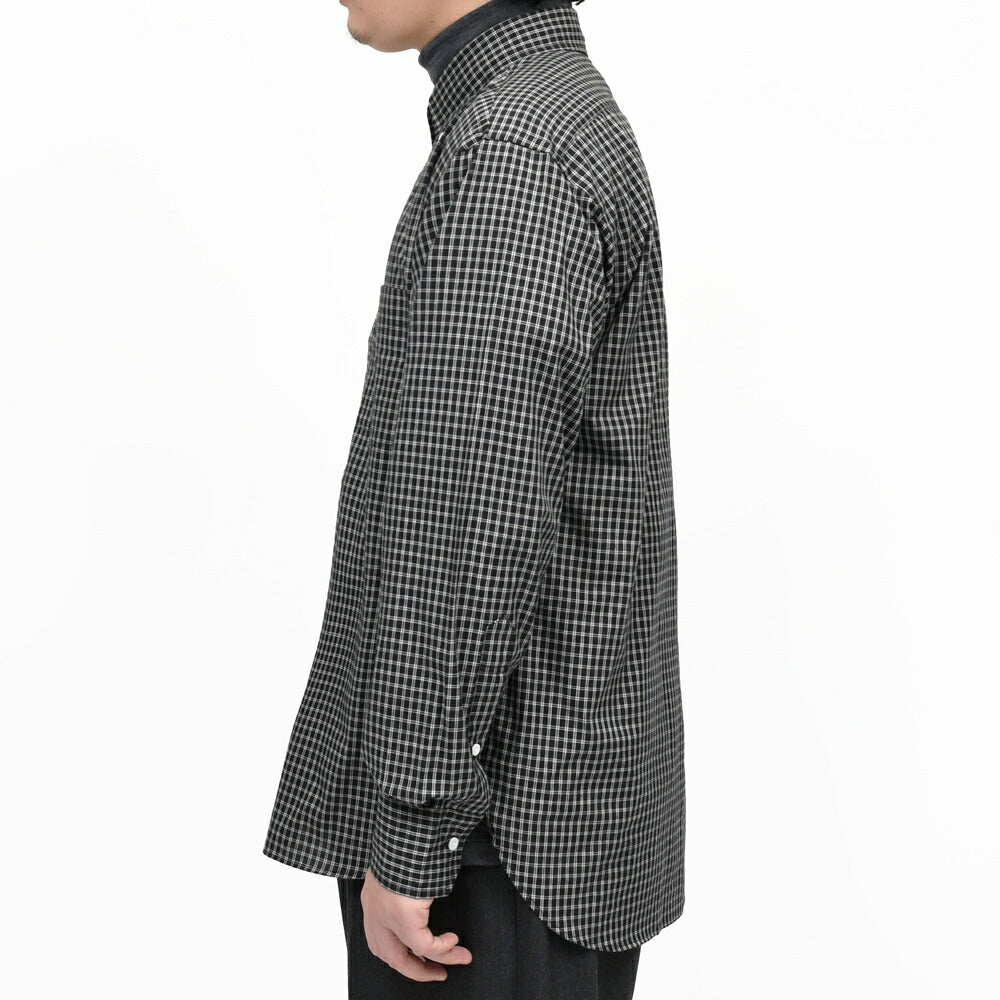 garoh（ガロウ）shirt04 コットングラフチェックボタンダウンカラーシャツ 11062800195