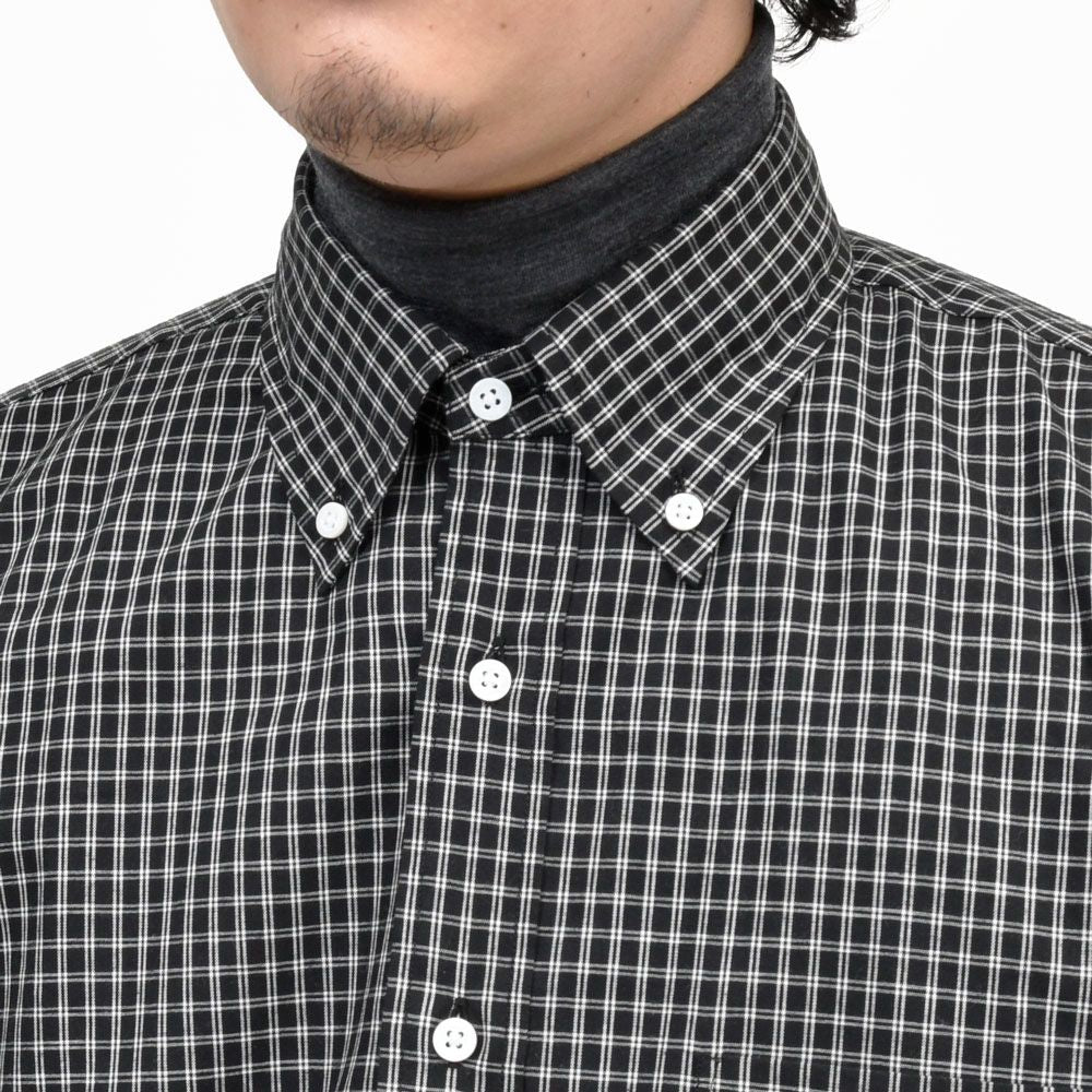garoh（ガロウ）shirt04 コットングラフチェックボタンダウンカラーシャツ 11062800195