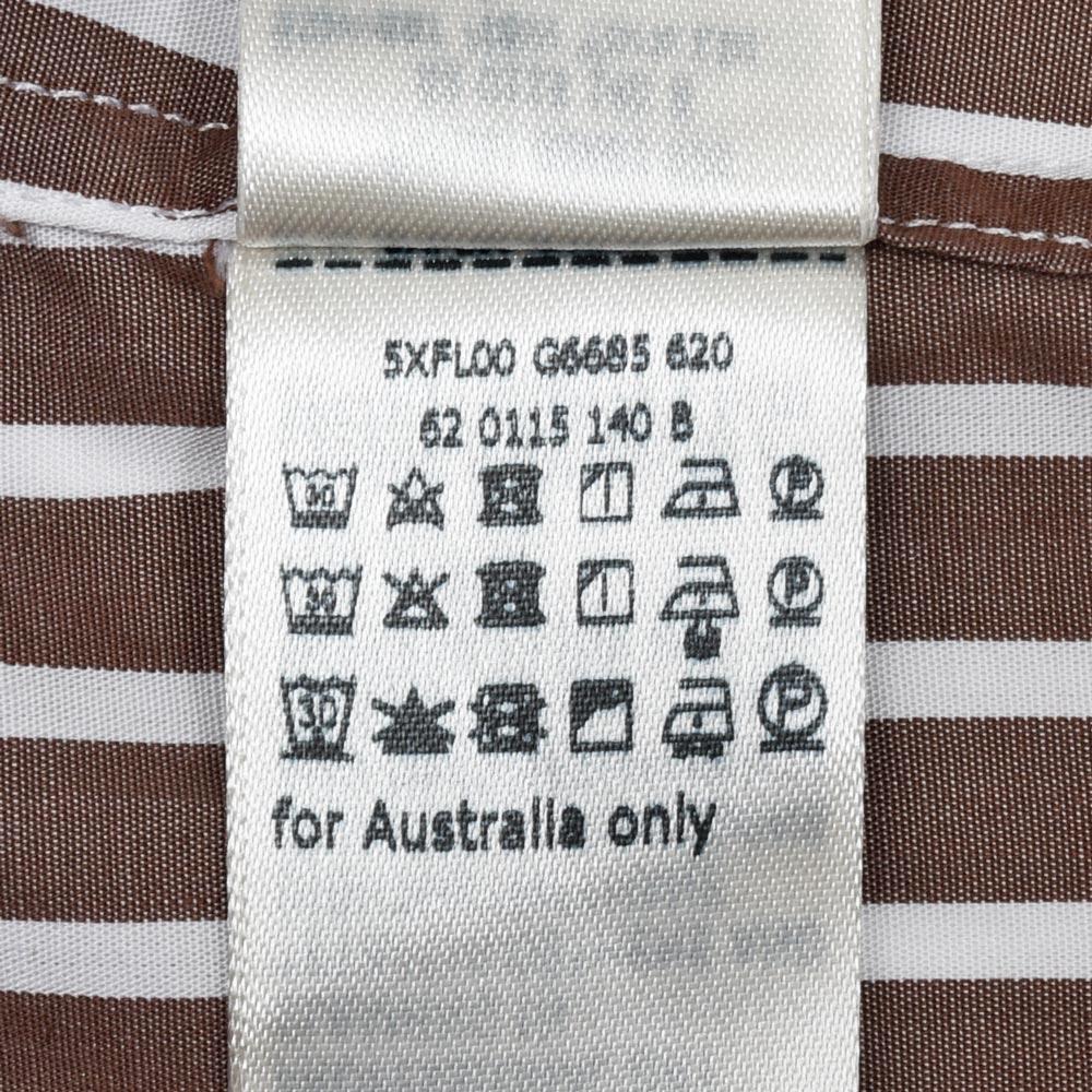 GLANSHIRT（グランシャツ） コットンブロードストライプセミワイドカラーシャツ 476-51404(M) 11065301052