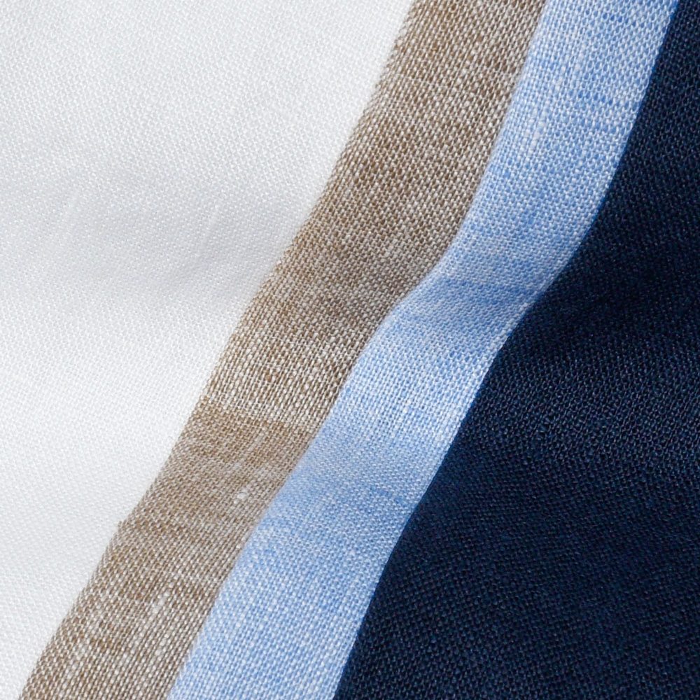 GLANSHIRT（グランシャツ） リネンソリッドセミワイドカラーシャツ 476-51402(M) 11065302052