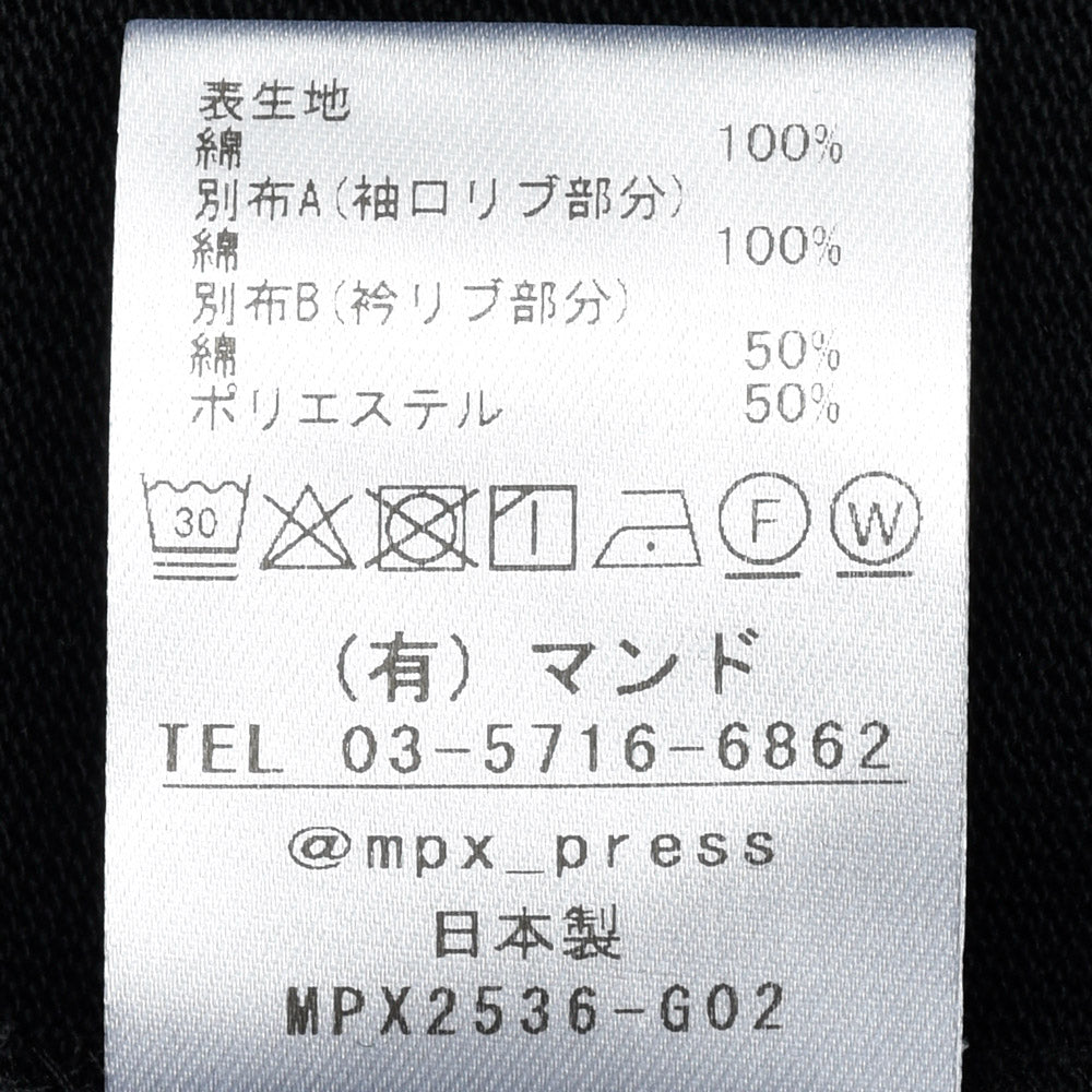MPX mando GOLF（エムピーエックス マンド ゴルフ） guji golf別注コットンジャージラガーシャツ MPX2536-G02 12052600037