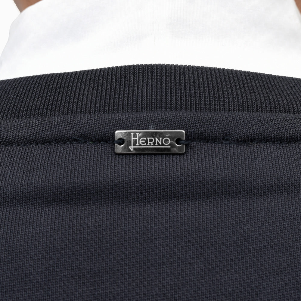 HERNO（ヘルノ） RESORTリゾート コットンクルーネックロゴスウェット JG00049UR-52113 12062600132