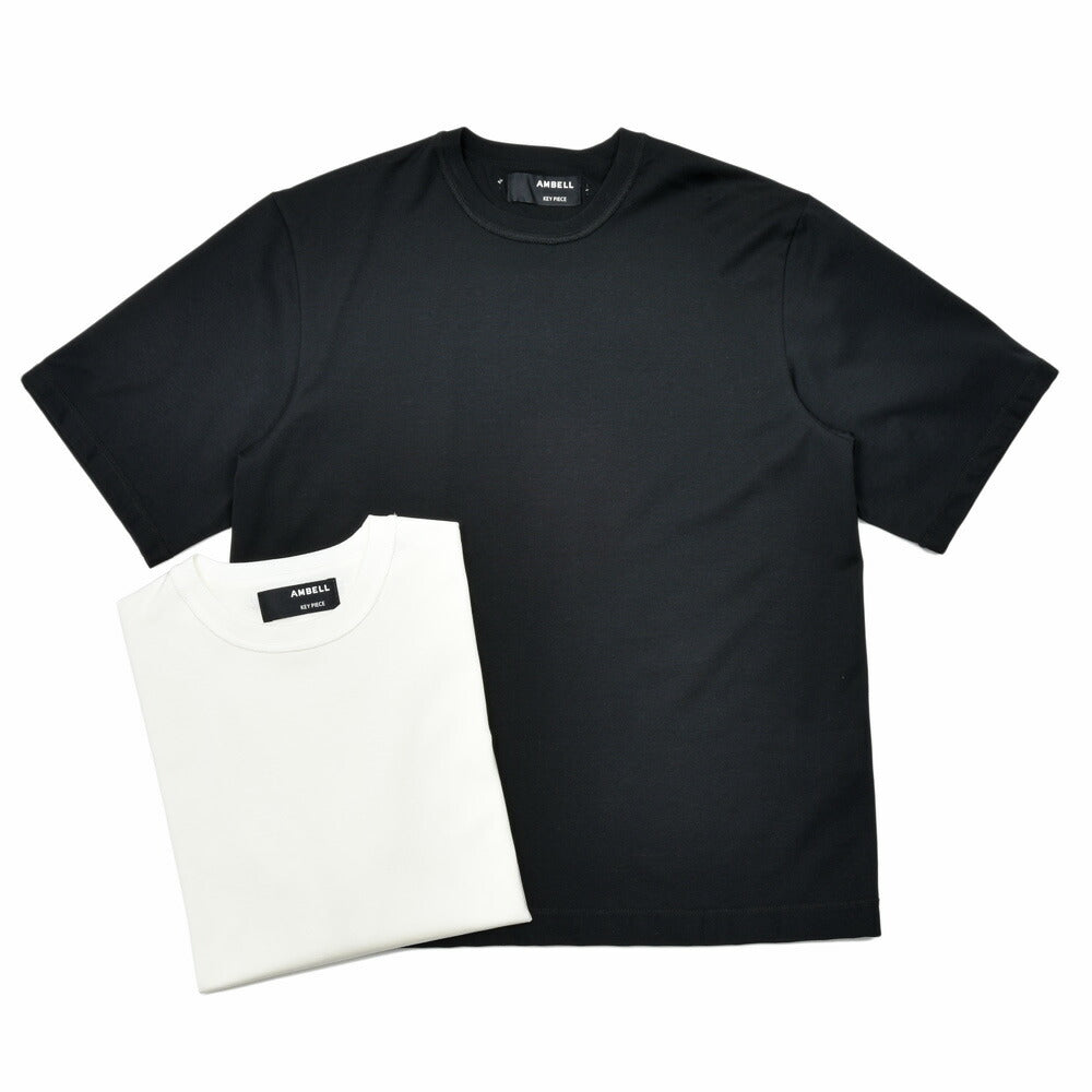 AMBELL(アンベル) KEY PIECE コットンクルーネックS/Sカットソー 00022(4) genderless 12161700163