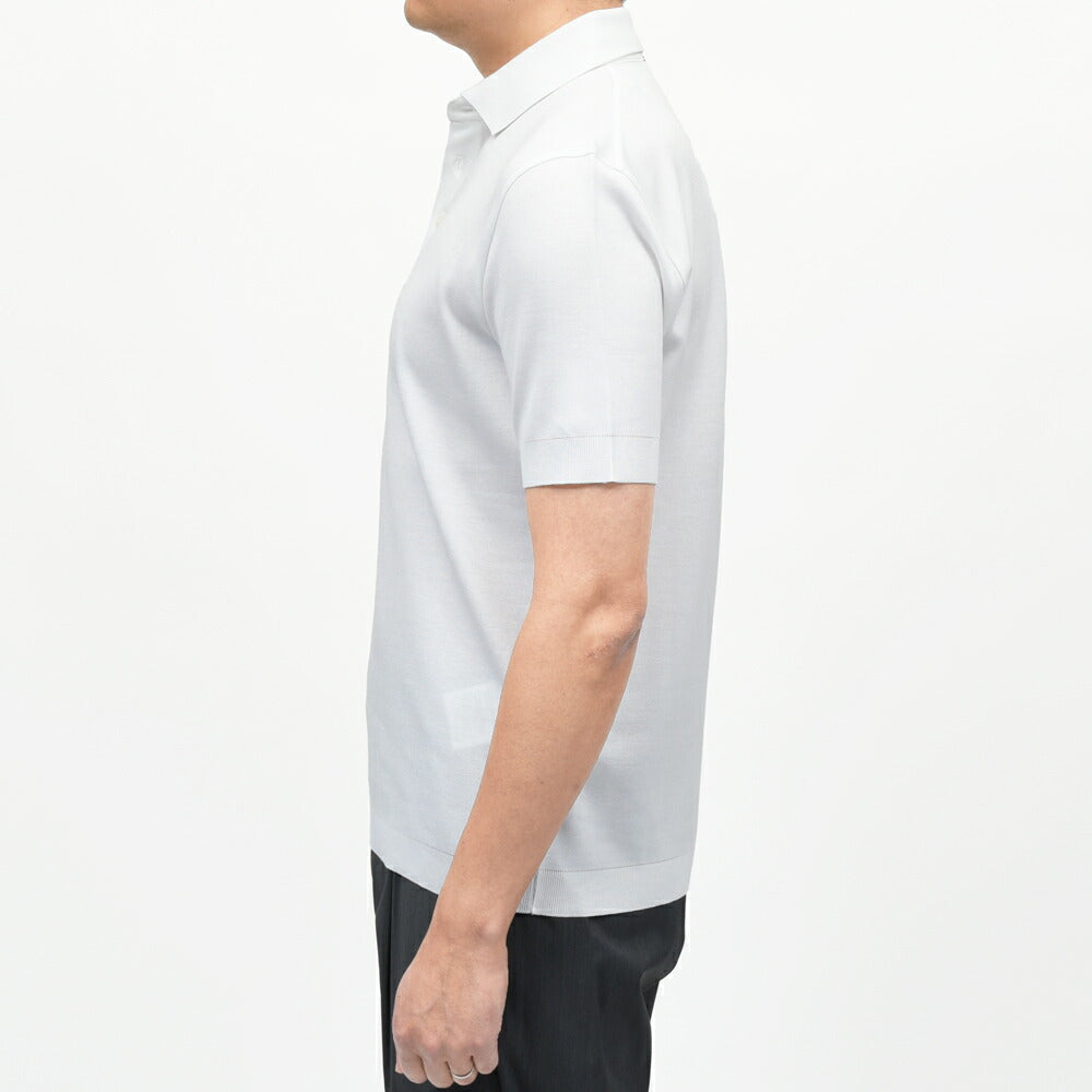 HERNO（ヘルノ） コットンニットエフェクトジャージS/Sポロ JPL00125U-52059 12161000132